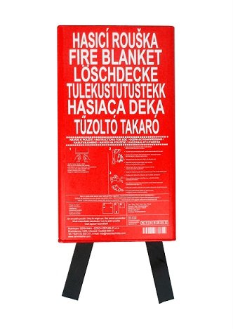 Deka na hasenie v plastovom obale