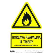 Horľavá kvapalina III.