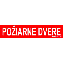 Požiarne dvere