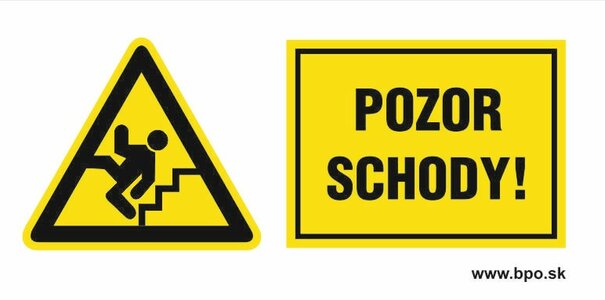 Pozor schod